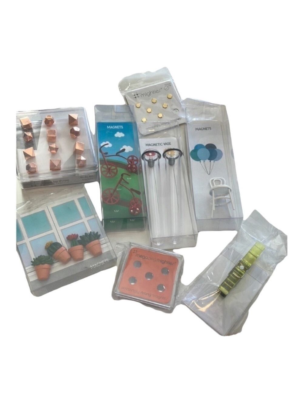 COLLECTION of over 30 new specialty magnet products